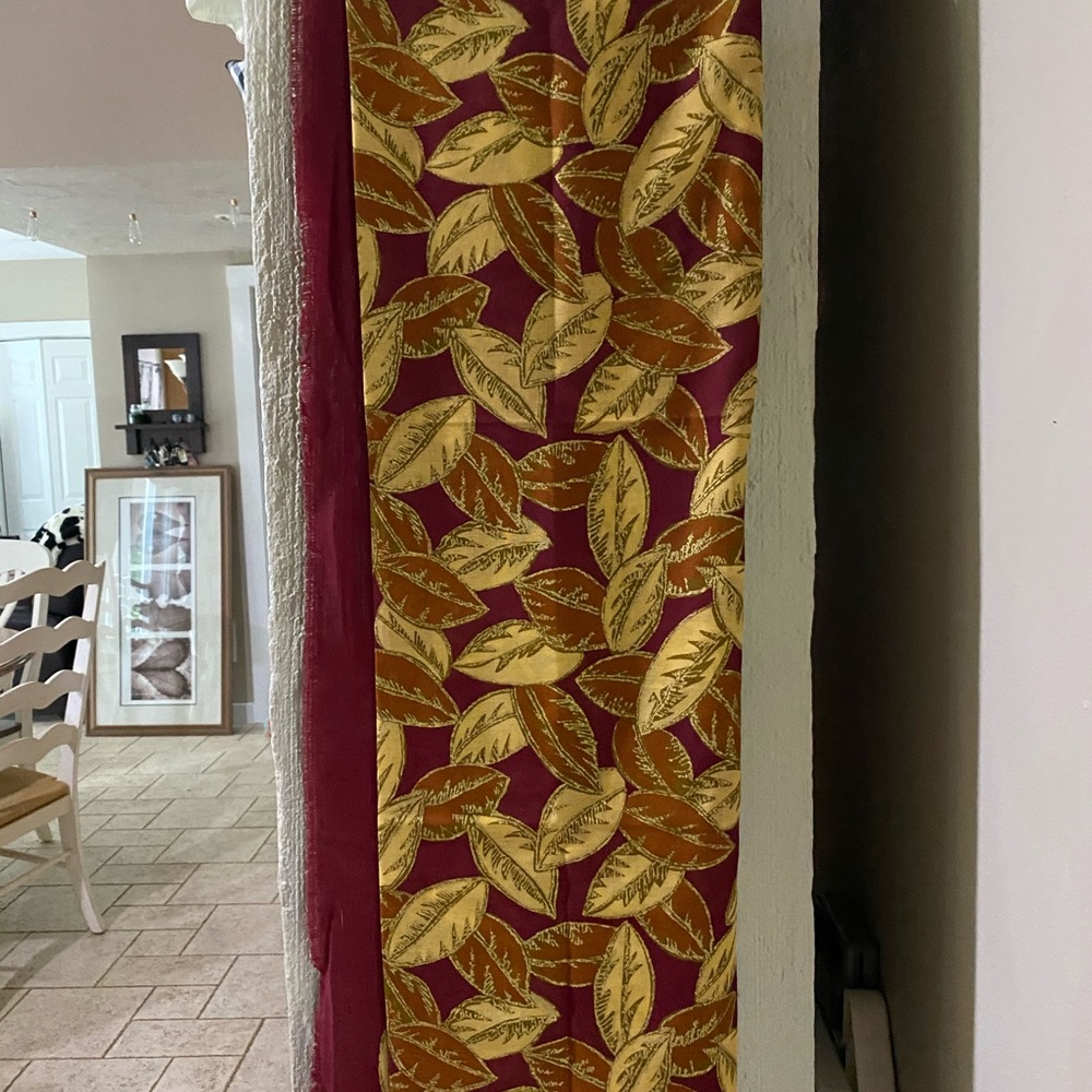 Set of 2 scarfs square shawl size - or Table